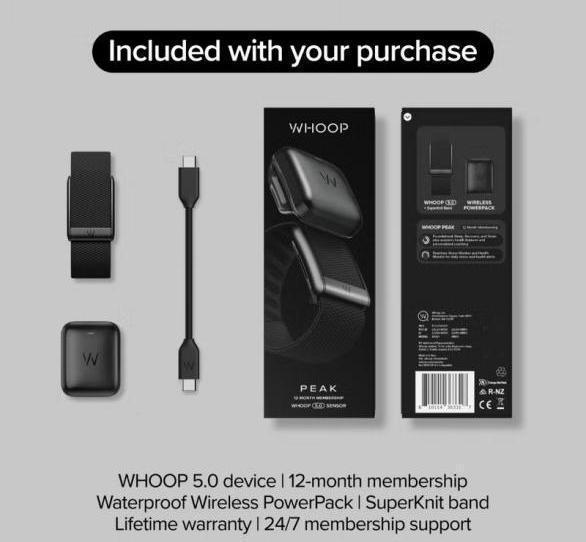 Peak – 12-Month Membership – 5.0 Health and Fitness Wearable – 24/7 Activity and Sleep Tracker with Heart Rate, HRV, Stress Monitor, Personalized Coaching, Healthspan – 14+ Days Battery Life - Peak On Peak – 12-Month Membership – 5.0 Health and Fitness Wearable – 24/7 Activity and Sleep Tracker with Heart Rate, HRV, Stress Monitor, Personalized Coaching, Healthspan – 14+ Days Battery Life - Peak On