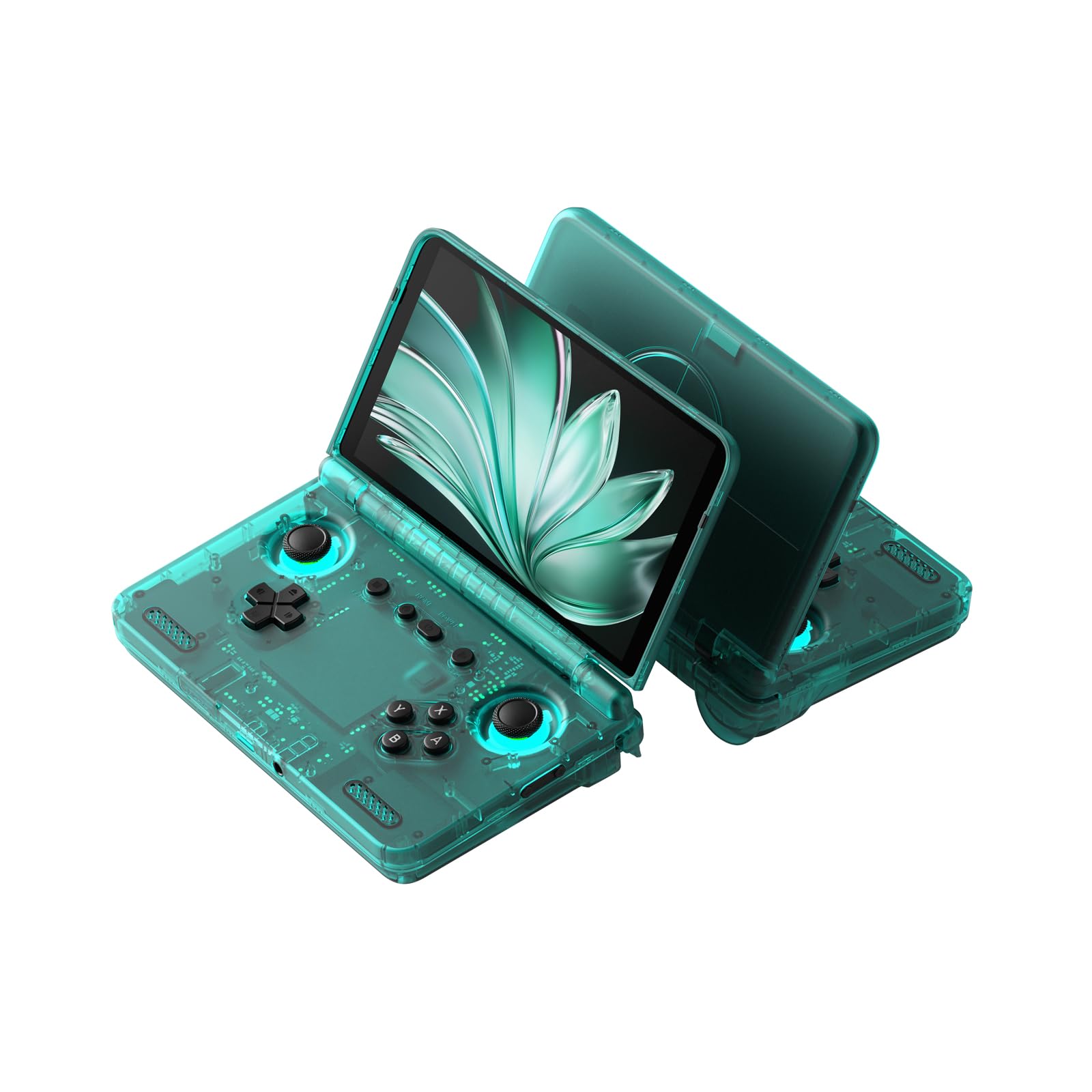 جهاز ألعاب محمول Retroid Pocket Flip2 الجديد بشاشة OLED مقاس 5.5 بوصة يعمل بنظام Android 2025