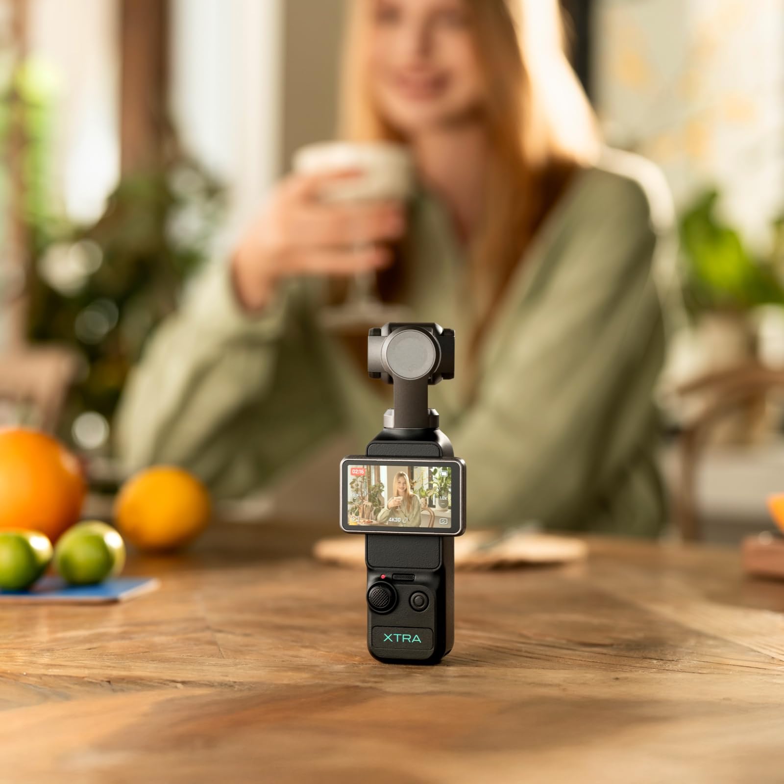 Xtra Muse, Vlogging Camera with 1'' CMOS & 4K/120fps Videos