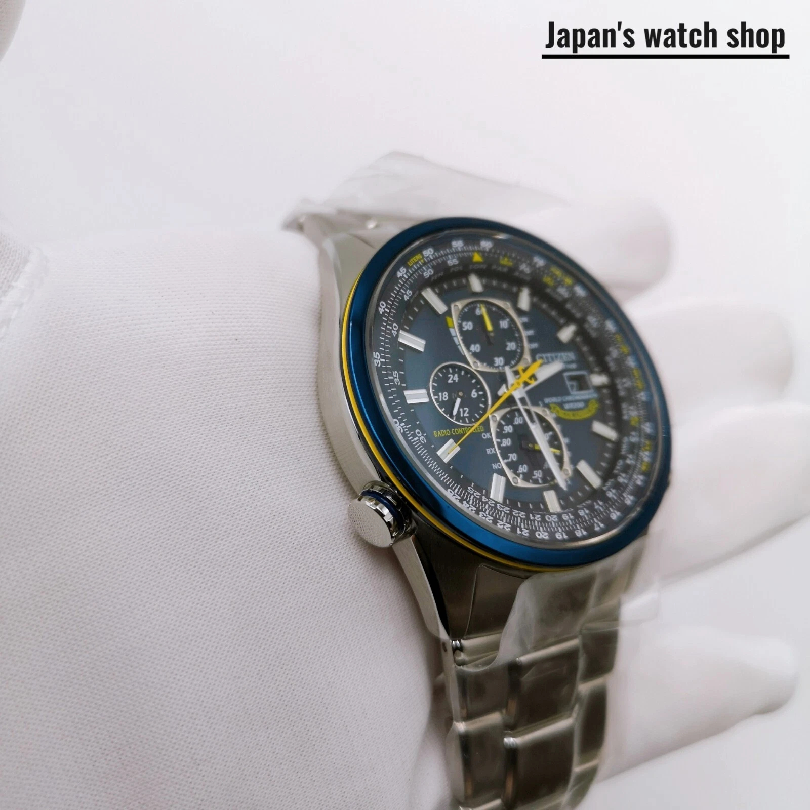 ساعة طيران ميكانيكية يابانية أصلية، الدفع عند الاستلام، شحن مجاني.