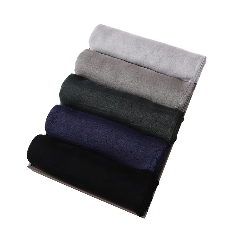 وشاح رأس فاخر من قطن الفسكوز - شال فاخر يسمح بمرور الهواء (اشترِ واحداً واحصل على الثاني مجاناً)