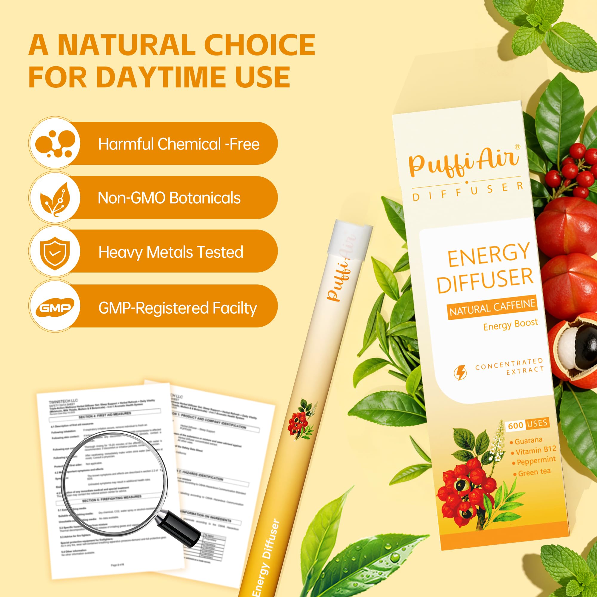 تساعد أجهزة الاستنشاق عديمة الدخان بنكهة الفواكه على الإقلاع عن التدخين وتحسين صحة الفم.