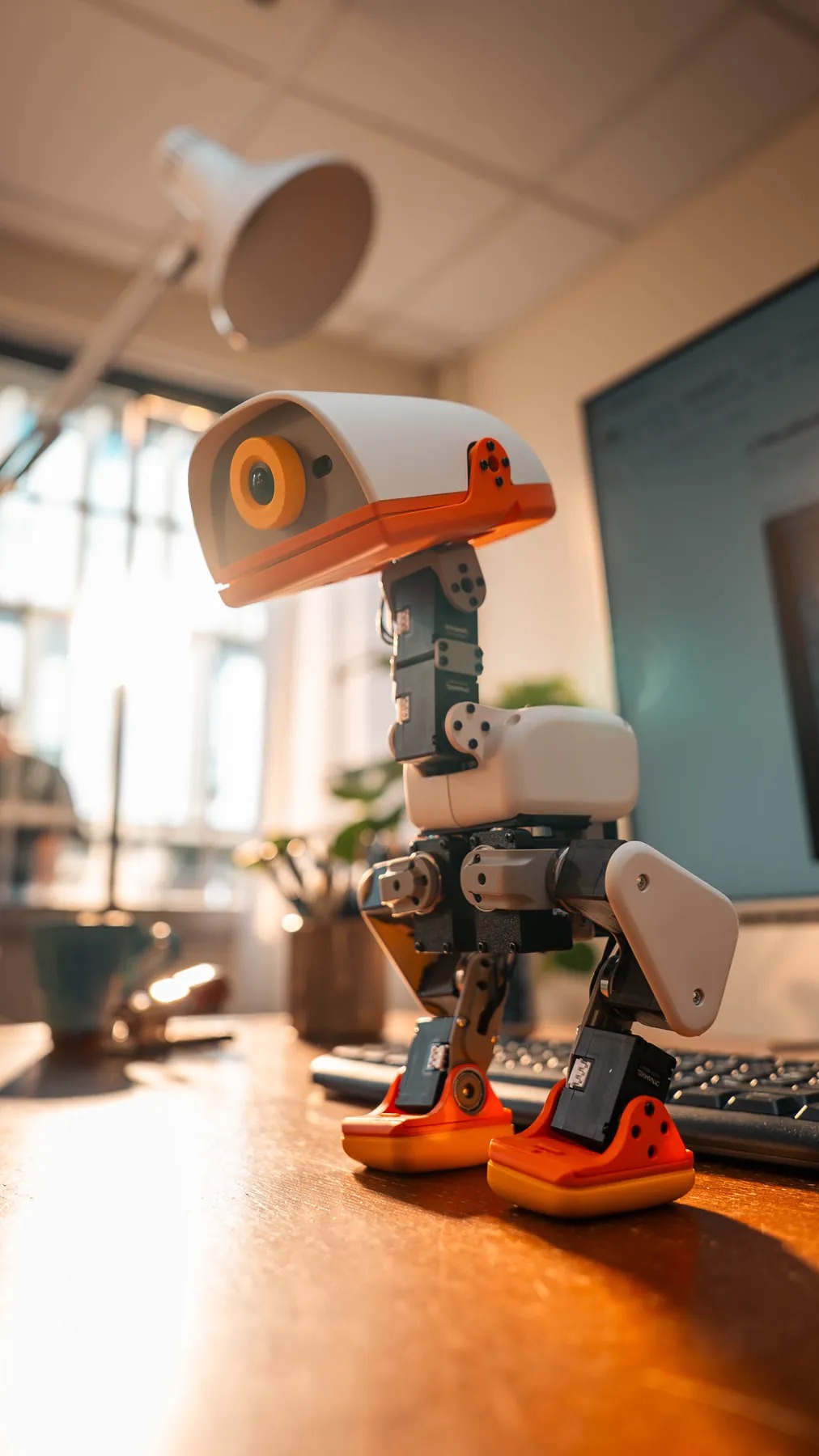 Microduck Made to move · Ready to learn